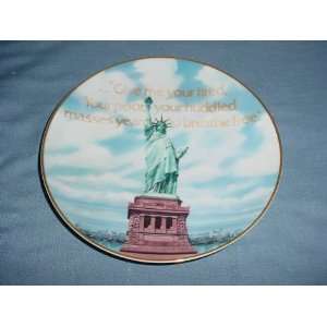  Statue of Liberty Limited Edition Plate by Gorham 