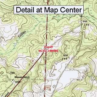  USGS Topographic Quadrangle Map   Lugoff, South Carolina 
