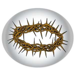  Jesus Christ Crown of Thorns Christian sticker decal 5 x 