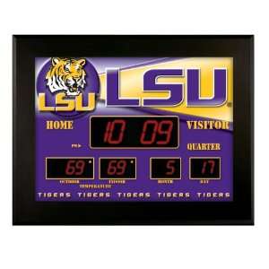 LSU Tigers Deluxe Illuminated Scoreboard Sports 