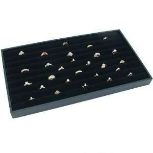 Jewelry Display Case Box 36 Ring Velvet Insert New 