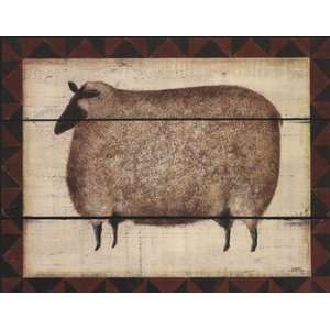  Americana Sheep   Poster by Dotty Chase (20x16)