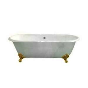 Sign of the Crab P0768S Cloud 5 1/2 Cast Iron Dual Tub on 