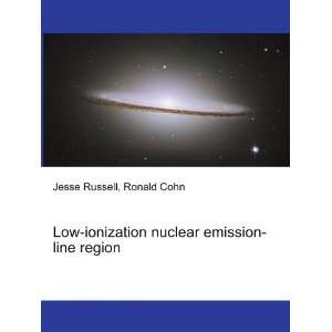  Low ionization nuclear emission line region Ronald Cohn 