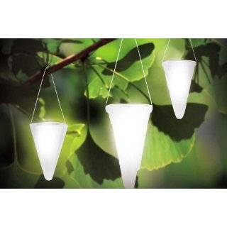 Hanging Solar Garden Light   Cornet Shaped Solar Lights, Solar Tree 