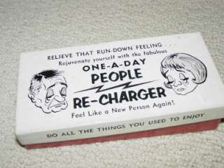 Mid Century LEISTER GAME People Re Charger gag gift WOW  