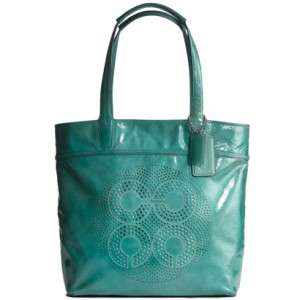   Leather North South Leigh Slim Bag Purse Tote 17029 Lagoon  