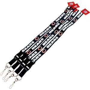  Pro Specialties Chicago Bears Team Logo Lanyards (4 Pack 