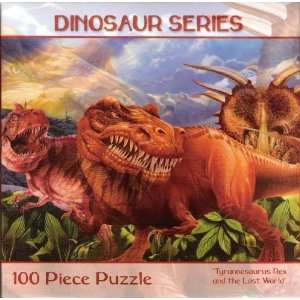 Dinosaur Series   Tyrannosaurus Rex and the Lost World 100 Piece 12 