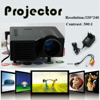 Mini LED Home Theater Projector Meeting Display Device 320*240 New 