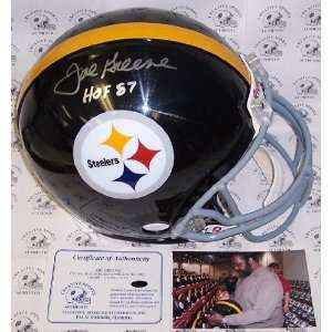  Signed Joe Greene Helmet   Authentic