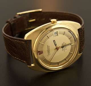 Omega Electric Watch Side Laying
