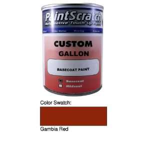  1 Gallon Can of Gambia Red Touch Up Paint for 1982 Audi 