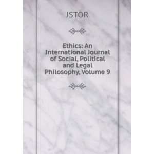   Journal of Social, Political and Legal Philosophy, Volume 9 JSTOR