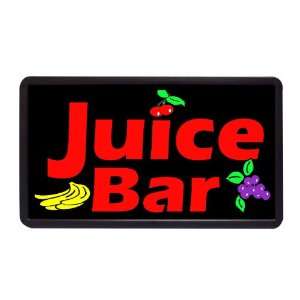  Juice Bar 13 x 24 Simulated Neon Sign