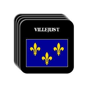  Ile de France   VILLEJUST Set of 4 Mini Mousepad 