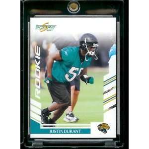 2007 Score # 330 Justin Durant   Jacksonville Jaguars   NFL Football 