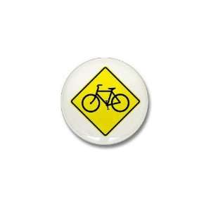  Bike Sign Share the Road Mini Button by  Patio 