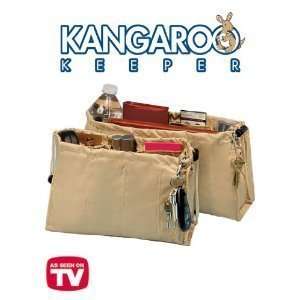 Kangaroo Keepers 2 Pc Purse Handbag Organizers As Seen on Tv Brown