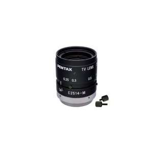  Pentax C32500KP 25mm F1.4 16 C Mount Lens, W/Locking Screw 