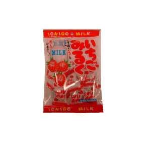 Kawaguchi Candy Strawberry Milk, 3.88 Ounce Units (Pack of 10)
