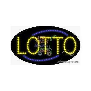  Lotto LED Sign 15 inch tall x 27 inch wide x 3.5 inch deep 