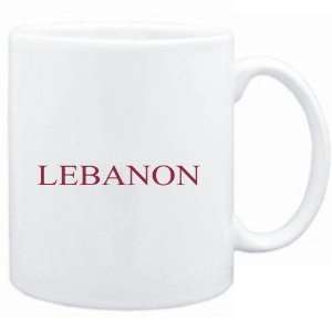  Mug White  Lebanon  Usa Cities