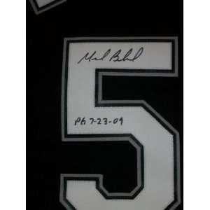   Chicago White Sox Mark Buehrle Black PG 7 23 09 Autographed Jersey