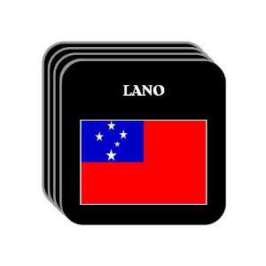  Samoa   LANO Set of 4 Mini Mousepad Coasters Everything 