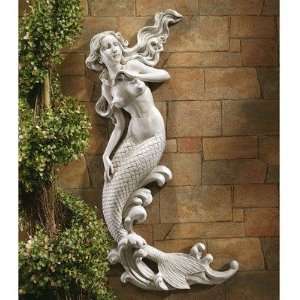  The Mermaid of Langelinie Cove Wall Sculpture in Stone 