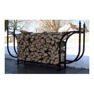  Woodhaven Courtyard Firewood Rack with Standard Cover 