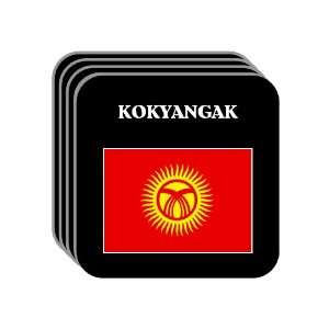  Kyrgyzstan   KOKYANGAK Set of 4 Mini Mousepad Coasters 