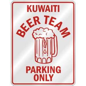 KUWAITI BEER TEAM PARKING ONLY  PARKING SIGN COUNTRY KUWAIT