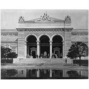  Kunsthalle Ostportal,Vienna,1873,Hall of Art