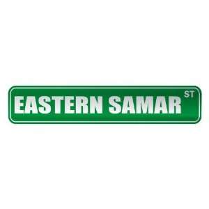 EASTERN SAMAR ST  STREET SIGN CITY PHILIPPINES