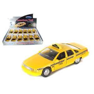  Set of 12   Chevy Caprice American Taxi 1/38 Toys & Games
