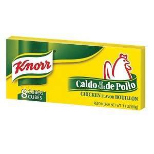 Knorr Chicken Bouillon Cubes 8 Count Grocery & Gourmet Food