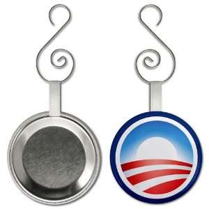 US President Barack Obama Campaign Logo 2.25 inch Button Style Hanging 