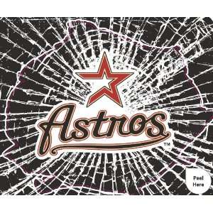    Houston Astros Shattered Mini Cutz Window Decal