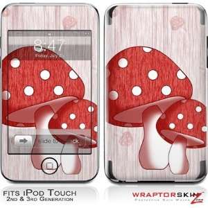   and Screen Protector Kit   Mushrooms Red  Players & Accessories