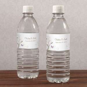   Wedding Water Bottle Wrap W1004 13 Quantity of 24 by Elegant Wedding