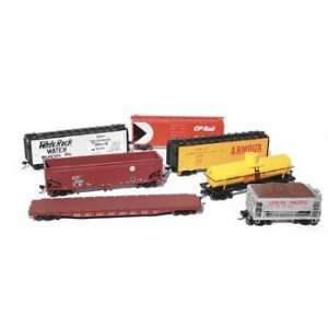  20000 Metal Train Freight Car Asst (12) HO Toys & Games