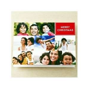  Merry Christmas Six Picture Folded Holiday Photo Card 