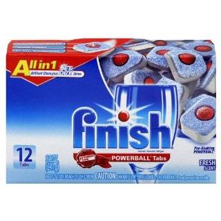  Finish Powerball Tablets, Fresh Scent, 60 Count Health 