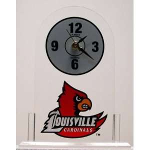  Louisville Cardinals Acrylic Desk Clock