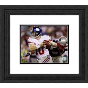 Framed Eli Manning New York Giants Photograph  Kitchen 