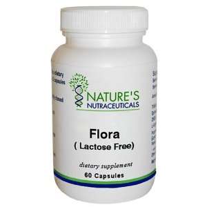   Neutraceuticals Flora ( Lactose Free) (60 Capsules), 60 caps Bottle