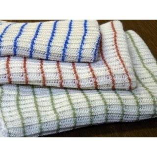   Scrub Cloths, Organic Cotton, Hand knit, Dish Cloth Pattern, 6 Pack