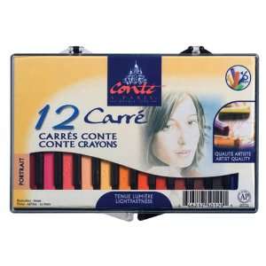  12 Assorted Protrait Colors Crayons Arts, Crafts & Sewing