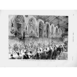  1874 Czar Russia Banquet GeorgeS Hall Windsor Castle 